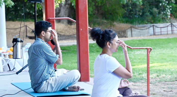 International Day of Yoga in Los Gatos