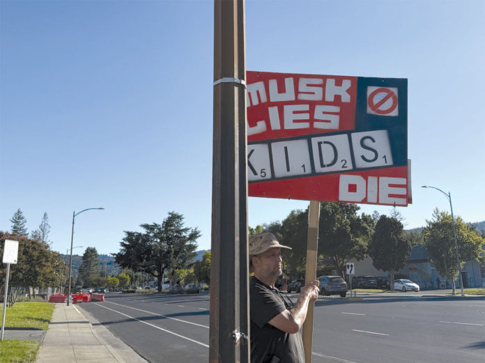 Sign that says 