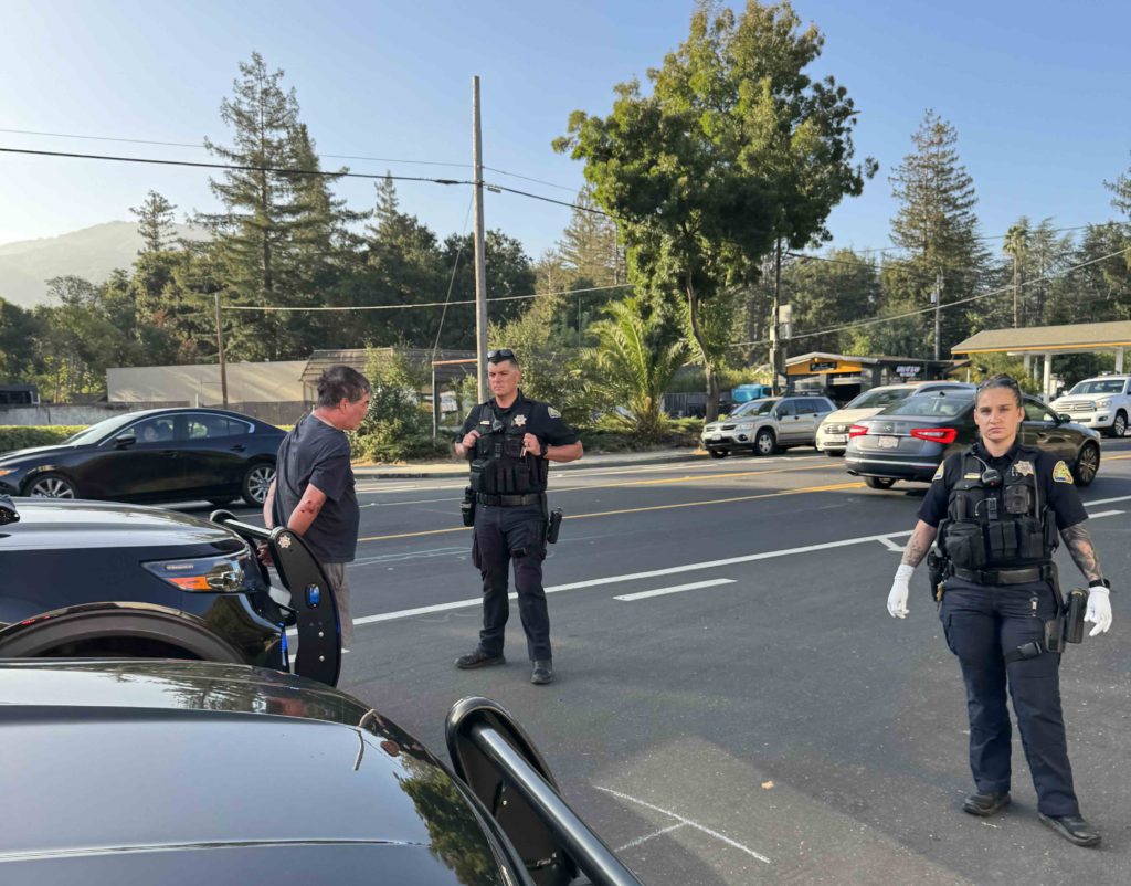 Man in cuffs