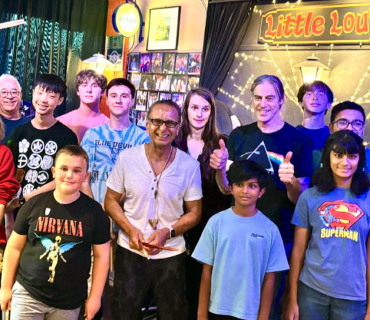 drummers and teacher