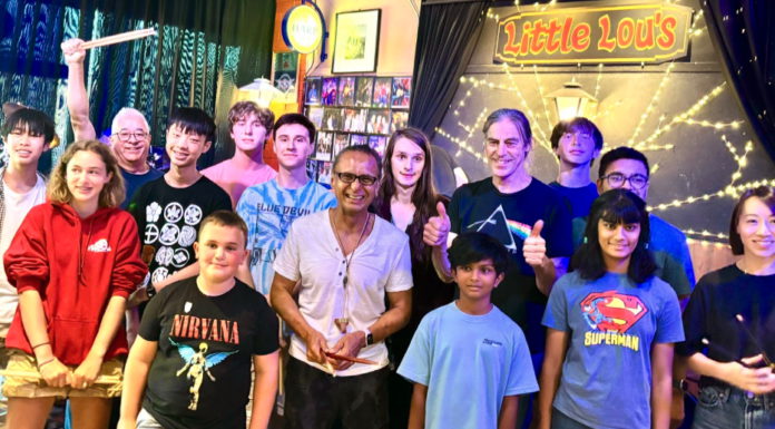 drummers and teacher