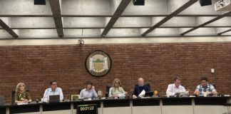 Emily Thomas speaks at Planning Commission