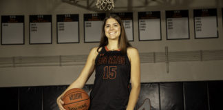 basketball player with basketball