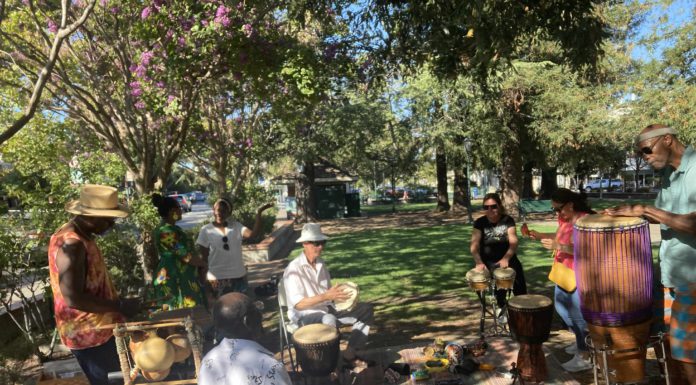 African instruments jam