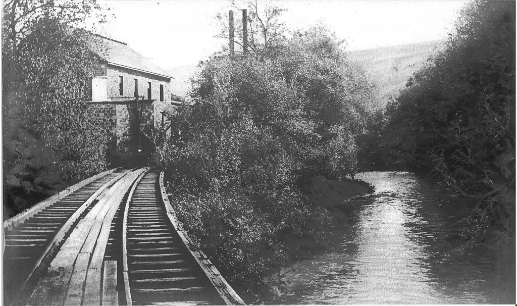 mill by the tracks
