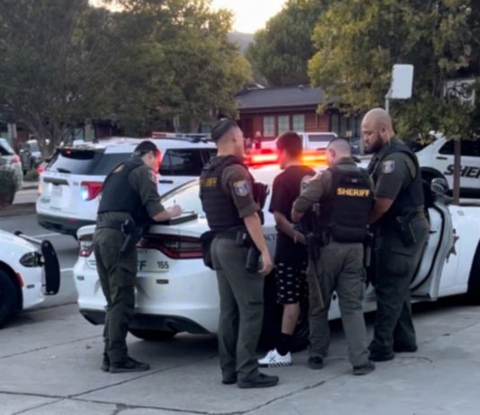 man arrested at dusk