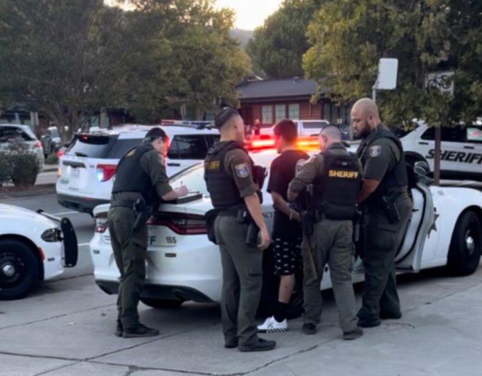 Arrest1 man arrested at dusk