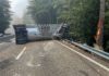 overturned tanker