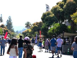 street festival in Los Gatos