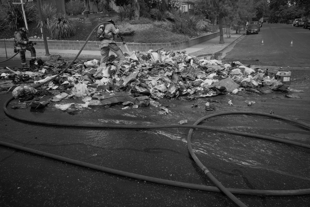 trash fire