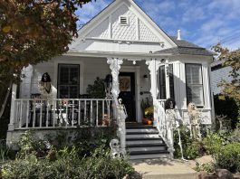 Discover LOST Gatos: How the ‘Almond Grove Historic District’ emerged from a scary chapter in our history Almond Grove home at Halloween