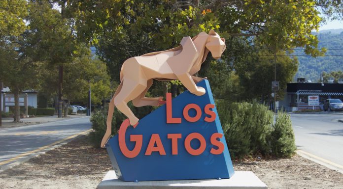 Final gateway sculptures completed after 4 years cougar sculpture