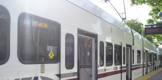 VTA's Gish Light Rail Station