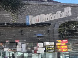 From a ‘Best of LG’ boutique to vaporizers and bongs? mirrored display case with fake urine and other smoke shop-style items