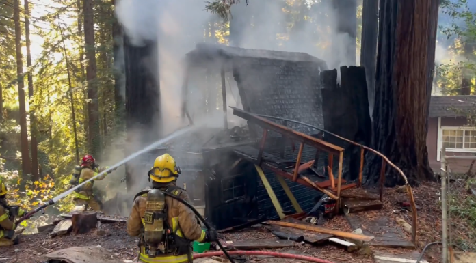 Mountain fire injury structure fire in the mountains