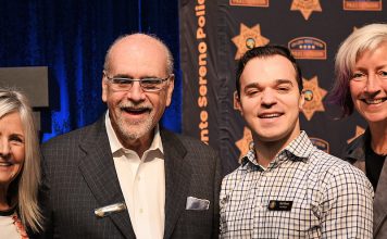 Officers, civilians honored for crime-fighting efforts Town Council members at the police awards luncheon