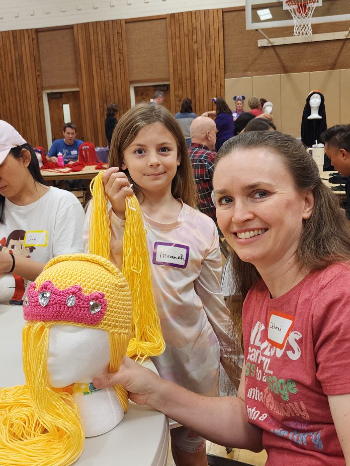 making wigs for kids