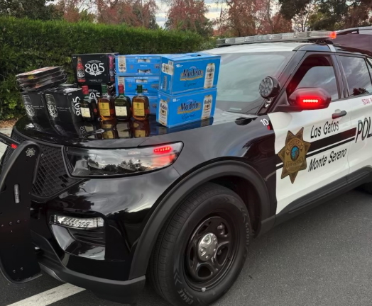 POLICE BLOTTER (Nov. 9-15) beer and liquor on a cop car