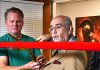 Arms Cyber Defense opens headquarters in Los Gatos Cyber Arms Defense riboon-cutting