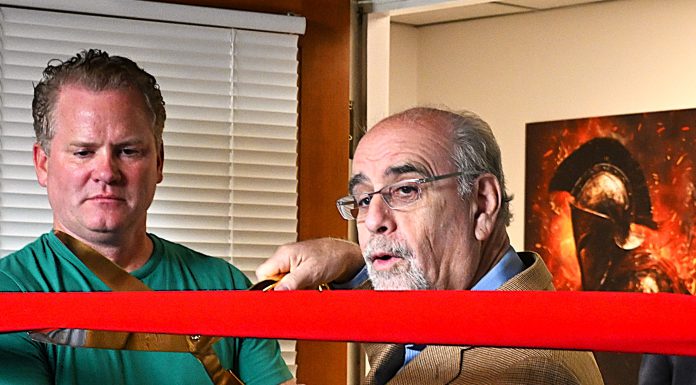 Arms Cyber Defense opens headquarters in Los Gatos Cyber Arms Defense riboon-cutting