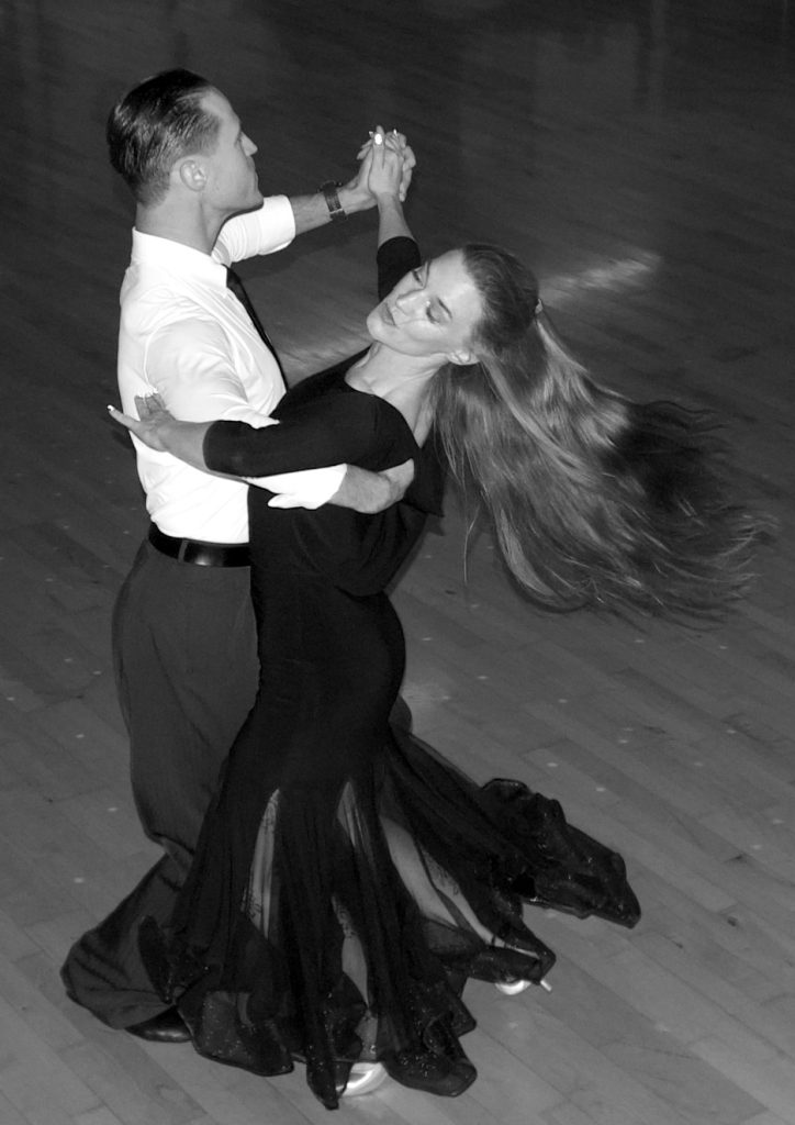 Karlis Treijs and dance partner