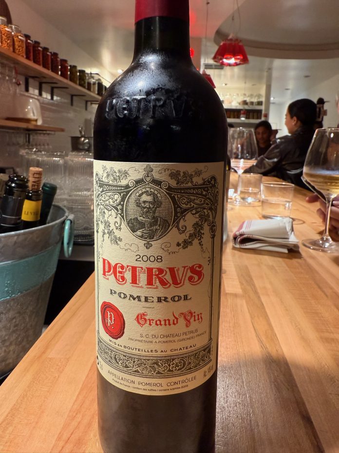 Expensive Wine1 Petrus Pomerol Grand Vin 2008