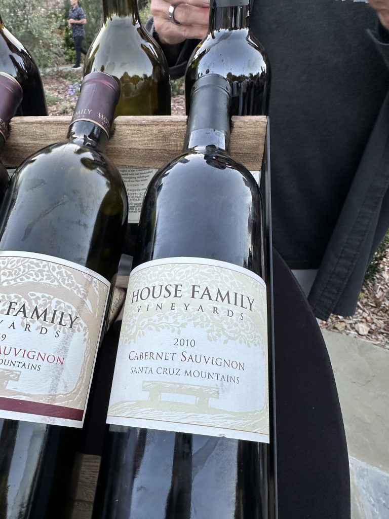 Two House Family VIneyards wines
