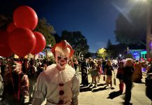 Halloween noise complaints; trespassing; Number 1 Broadway fight (Police Blotter, Oct. 26-Nov. 1) clown