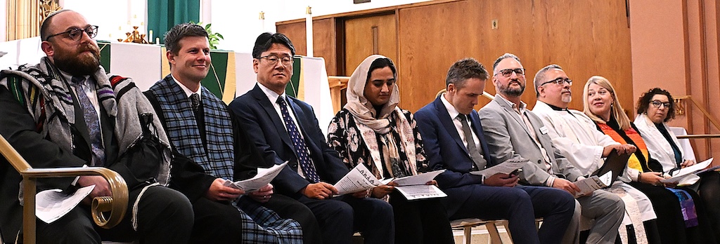 Interfaith Clergy Council members