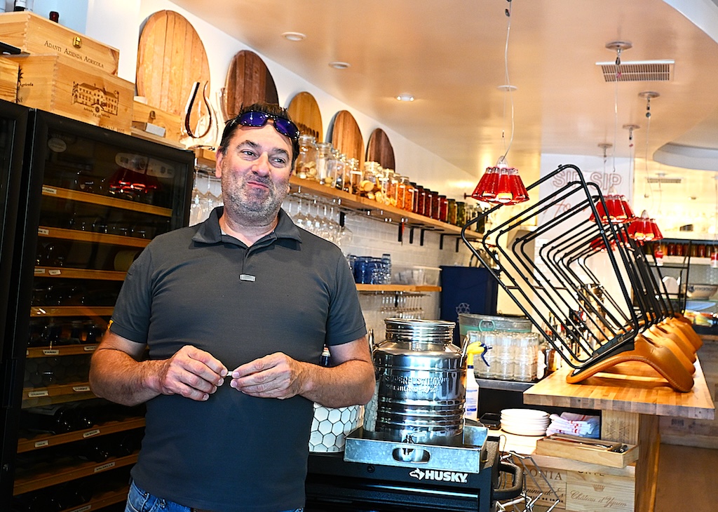 VinoVero co-owner Michele Bevilacaua