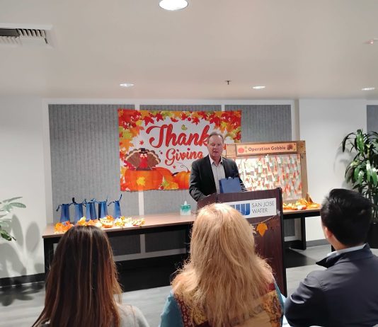 Senator Dave Cortese speaks