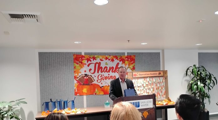 Senator Dave Cortese speaks