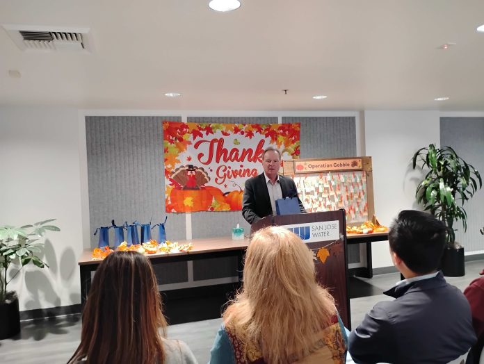 Senator Dave Cortese speaks