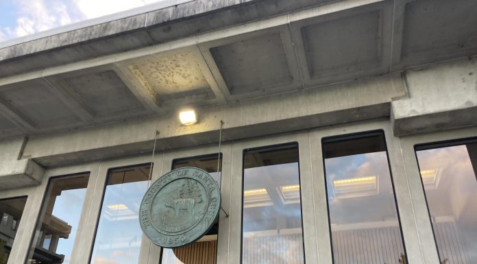 Courthouse at sunset