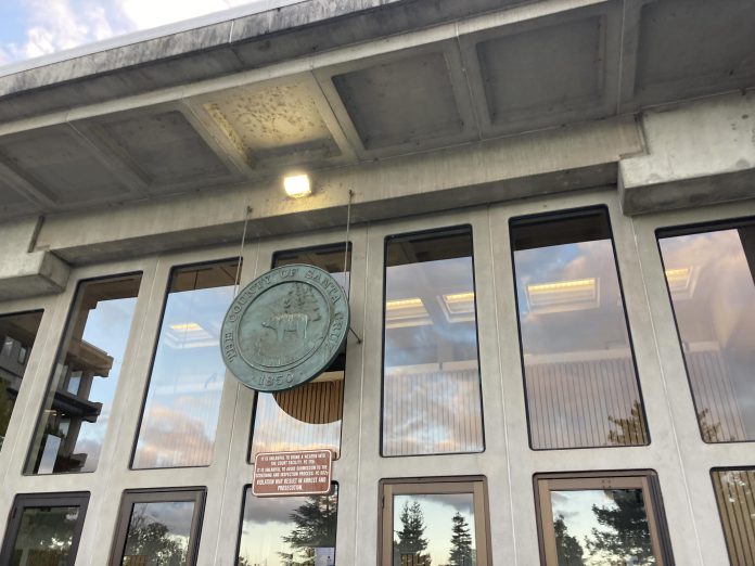 Santa Clara County Superior Court2 - horiz Courthouse at sunset