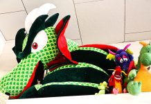 stuffed dragons