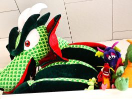 stuffed dragons