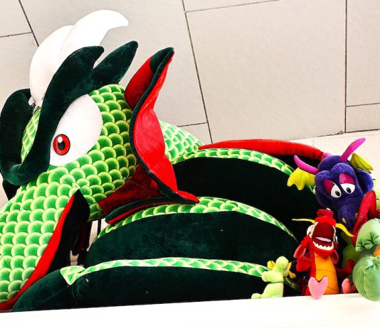 stuffed dragons