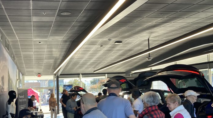The nuances of collecting taxes from Los Gatos Tesla Tesla Opening interior