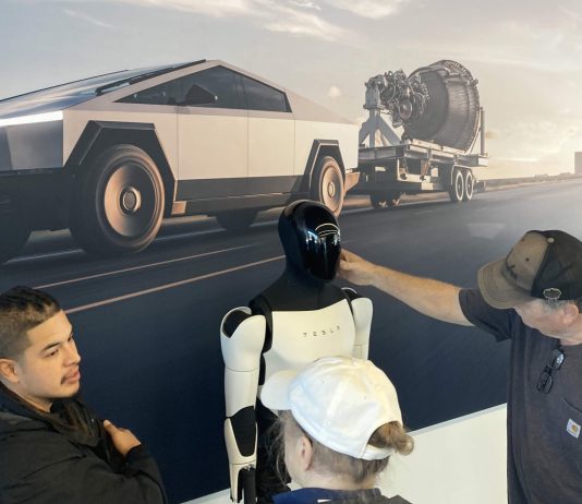 Tesla dealership grand opening in Los Gatos