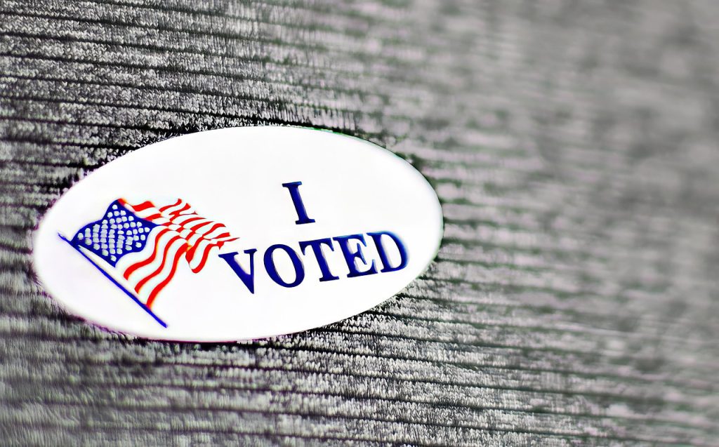 I voted sticker