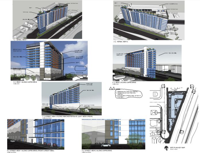 Screenshot high-rise development proposal