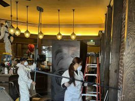 cleaning Los Gatos Coffee Roast Co. after the crash
