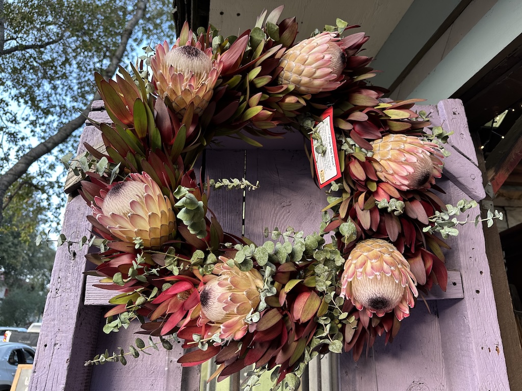 Wreath at Natural Creations.