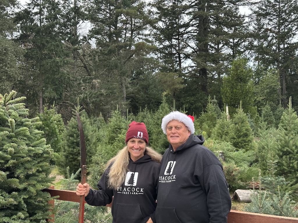 Christmas tree farm owners