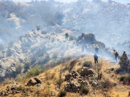 wildfire in SoCal