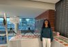 Avani Thakur with cookies