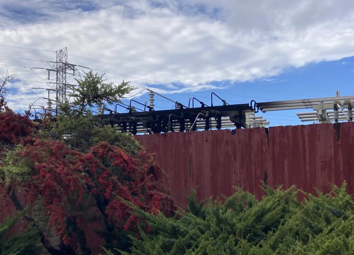 power station damage