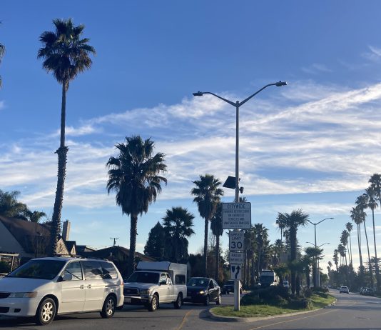 Flock Safety camera in Santa Cruz