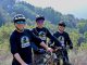 mountain biking crew in the Los Gatos mountains